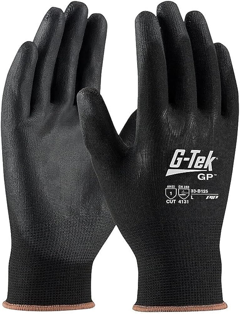 GUANTE NEGRO G TEK SENCILLO 